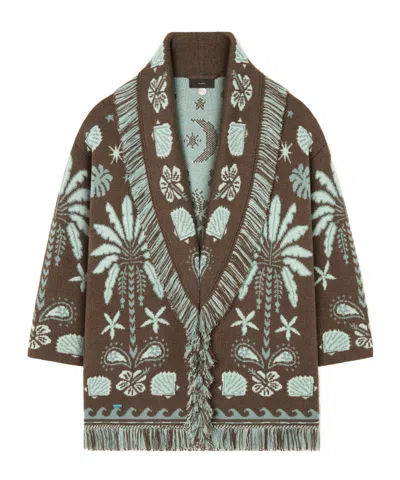 Alanui Echoes Of The Island Cardigan In Multi