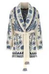 Alanui Echoes Of The Island Wool And Cotton Cardigan In Multi