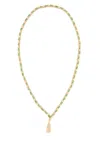 Alanui Embellished Crochet Necklace