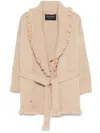 Alanui Finest Cardigan In Neutrals