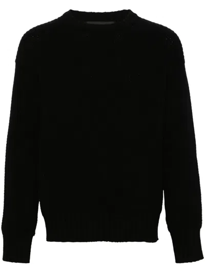 Alanui Finest Drop-shoulder Jumper In Black