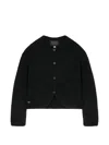 Alanui Finest Horn-button Jacket In Black