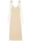 Alanui Finest Maxi Dress In Nude