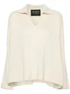 Alanui Gerippter Strickpullover In Neutrals