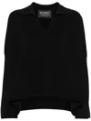Alanui Geripptes Finest Poloshirt In Black
