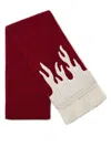Alanui Fires And Flames Scarf In Rot