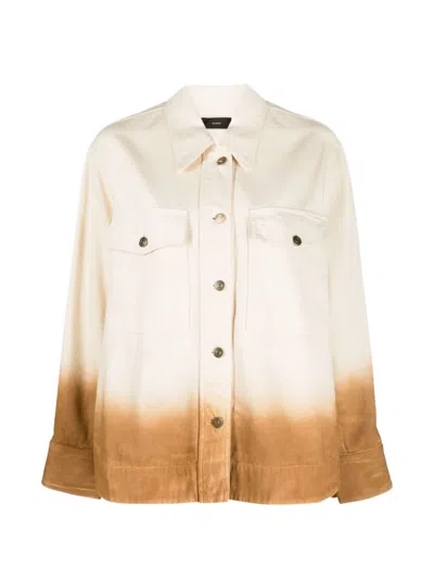 Alanui Flap-pocket Shirt In White