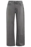 Alanui Free Horizons Relaxed D Pants In Gray