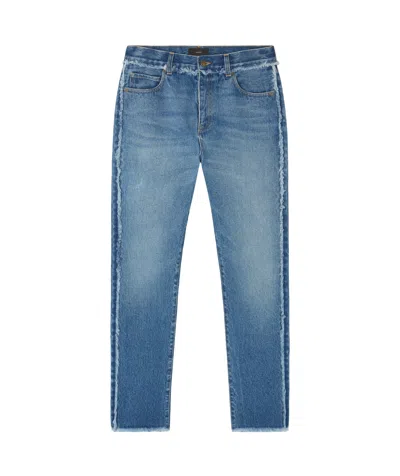 ALANUI FRINGED STRAIGHT JEANS