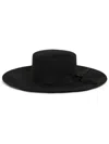 Alanui Gaucho Wool Hat In Black