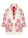 Alanui Glimpse Of Eden Knit Cardigan In Multi