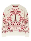 Alanui Glimpse Of Eden Pullover Mit Paisleymuster In Neutral