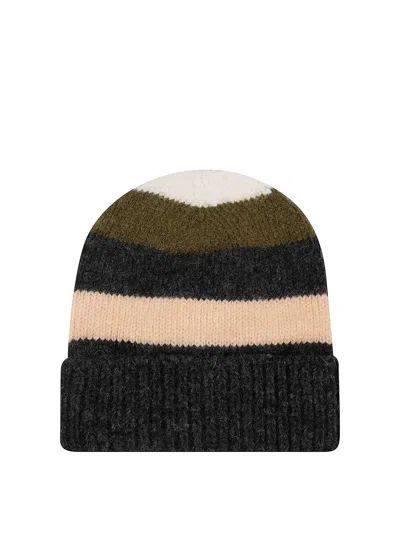 ALANUI GRUNGE STRIPES BEANIE
