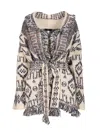 Alanui Grunge Beat Knitwear Blue In Multi