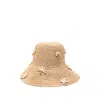 Alanui Shadow Of The Palm Raffia Hat In Brown
