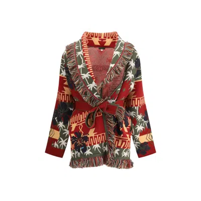 ALANUI HIBISCUS BLOOM CARDIGAN