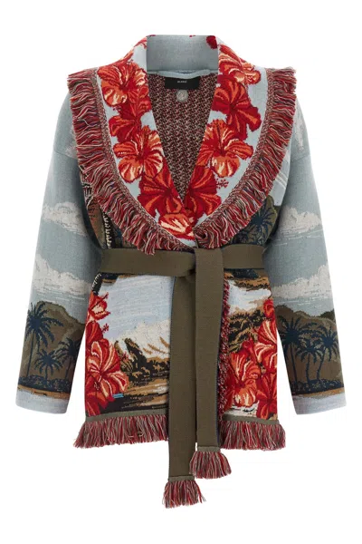 Alanui 'hidden Bay' Cardigan In Multi