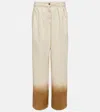 Alanui Bright Hues Denim Jeans In White