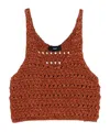 Alanui Hollow Vest In Red