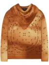 Alanui Hues Of The Desert Sweater In Brown