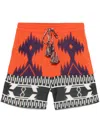 Alanui Icon Bermudas In Rot