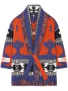 Alanui Icon Cardigan In Rot