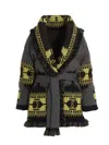 Alanui Icon Puffer Jackets Multicolor In Gray