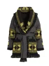 Alanui Icon Puffer Jackets Multicolor In Gray