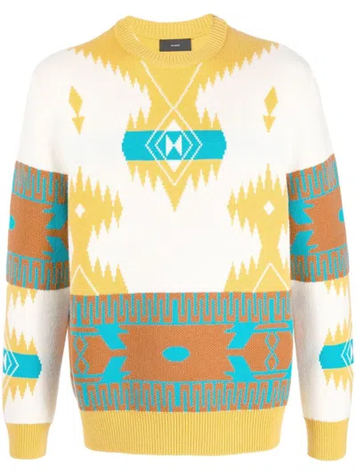 Alanui Icon Jacquard Jumper In Neutrals