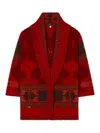 Alanui Cardigan Mit Jacquardmuster In Silver