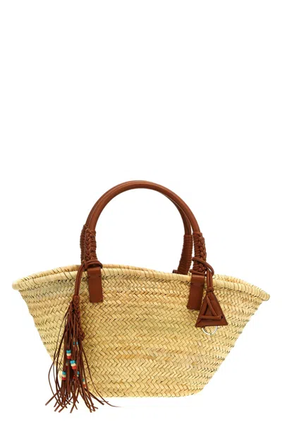 ALANUI ALANUI 'ICON PALM LEAF BIG' HANDBAG