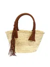 Alanui 'small Leaf Palm Icon' Tote Bag In Brown