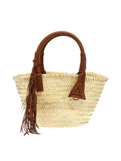 ALANUI ICON PALM LEAF SMALL HANDBAG