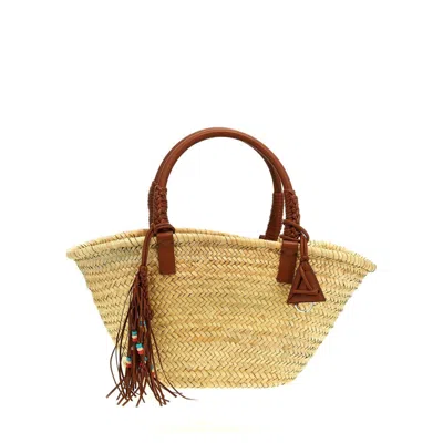 Alanui Icon Palm Leaf Tote Bag