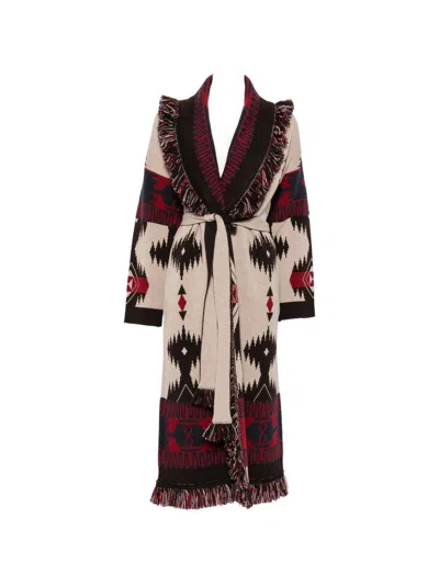 Alanui Icon Wool Cardigan In Multi