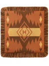 Alanui Icon Wool Cushion In Brown