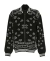 Alanui Bomber Sweater In Black