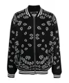 Alanui Bomber Sweater In Black