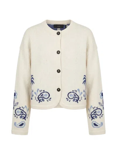 Alanui Island Roots Foulard Cardigan In Multi