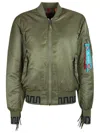 Alanui X Alpha Industries Bom Sage In Green