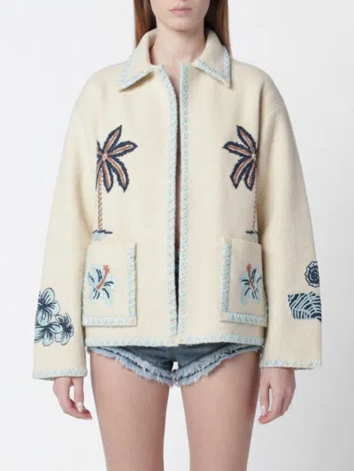 ALANUI COAT ALANUI WOMAN COLOR BEIGE,I13545022