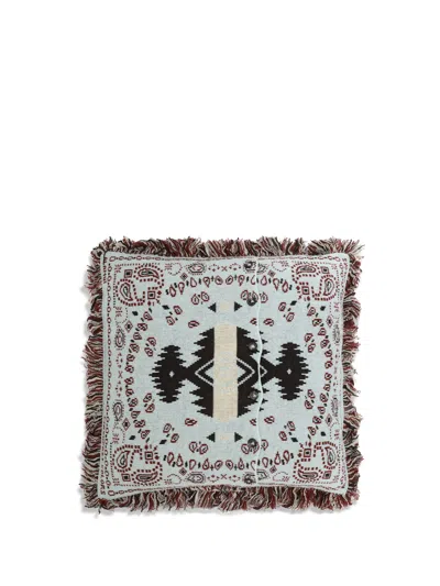 Alanui Jacquard Bandana Pillow In Multi
