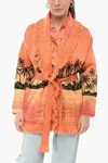 Alanui Jacquard Landscape Cardigan