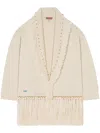 Alanui Jasmine Cardigan In White