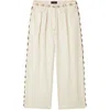 Alanui Ocean Dream Jeans In Beige