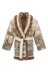 Alanui Jungle Toile De Jouy Sweaters And Cardigans Multicolor In Brown