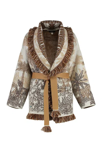 ALANUI JUNGLE TOILE DE JOUY CARDIGAN