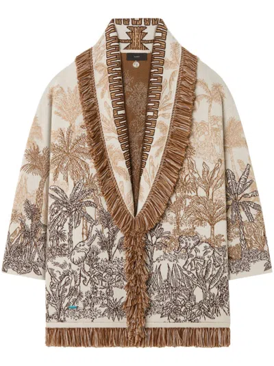 ALANUI JUNGLE TOILE DE JOUY CARDIGAN