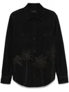 Alanui Jungle Toile De Jouy Hemd In Schwarz
