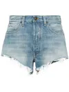 Alanui Kerala Denims Shorts In Blue